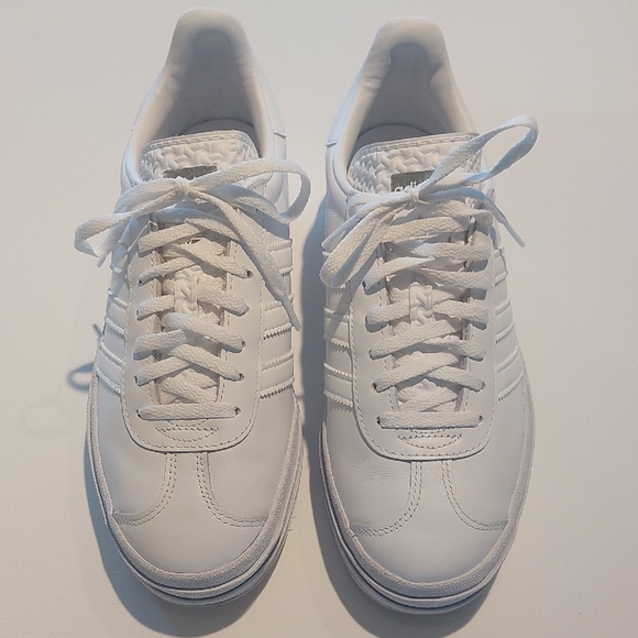 Adidas Gazelle Platform White Sneakers - Picture 2 of 6